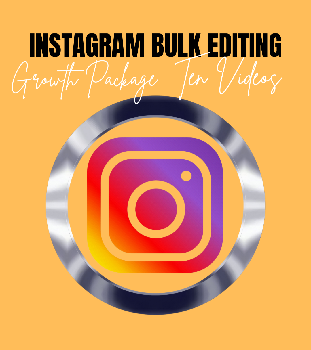 Growth Package (Instagram Video Editing Package - 10 Videos)