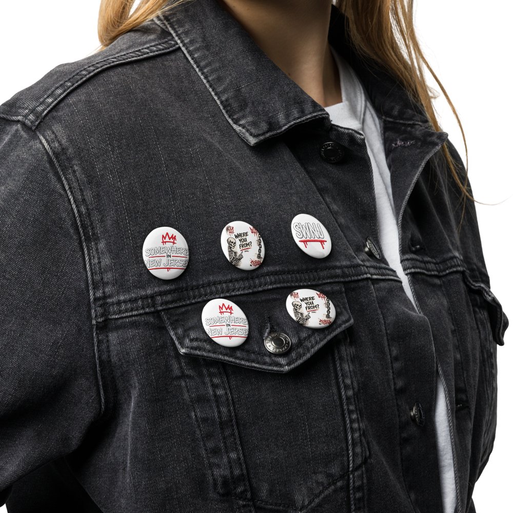 SWNJ 5 Piece Button Set