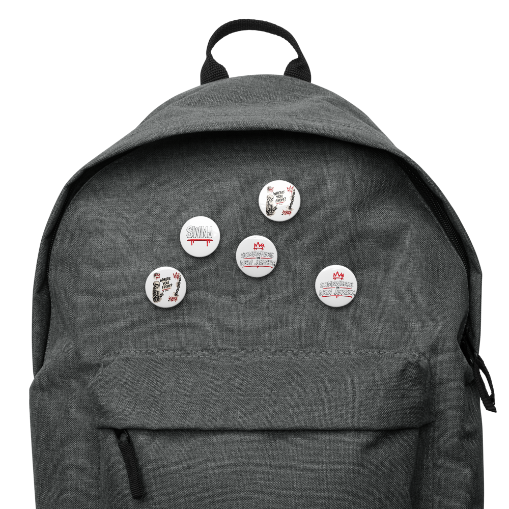 SWNJ 5 Piece Button Set