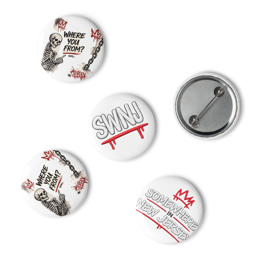 SWNJ 5 Piece Button Set