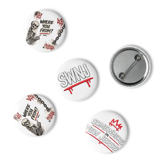 SWNJ 5 Piece Button Set