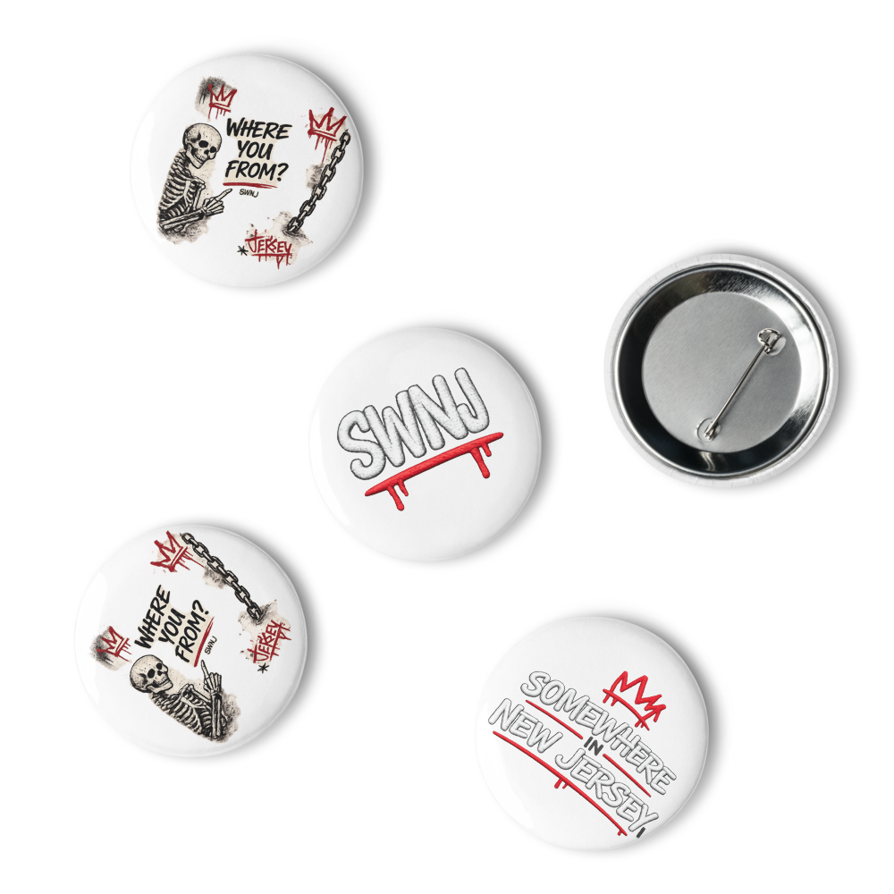 SWNJ 5 Piece Button Set