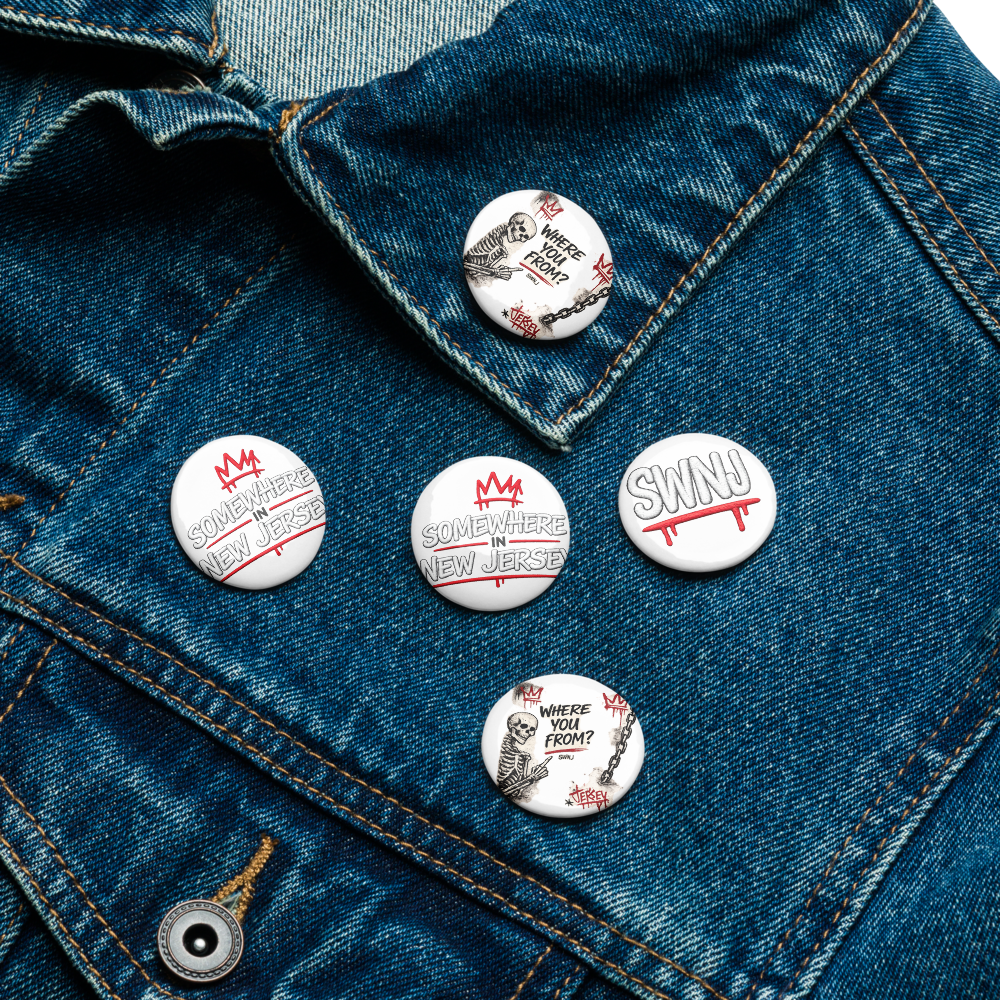 SWNJ 5 Piece Button Set